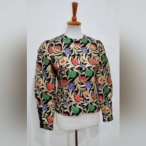 VINTAGE BROCADE EVENING JACKET